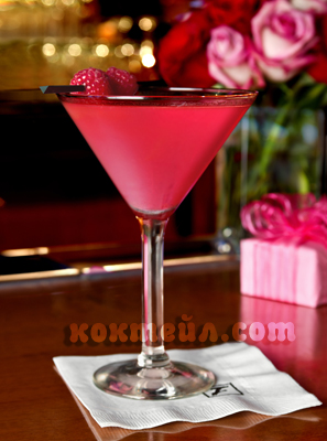 коктейл Розова камелия